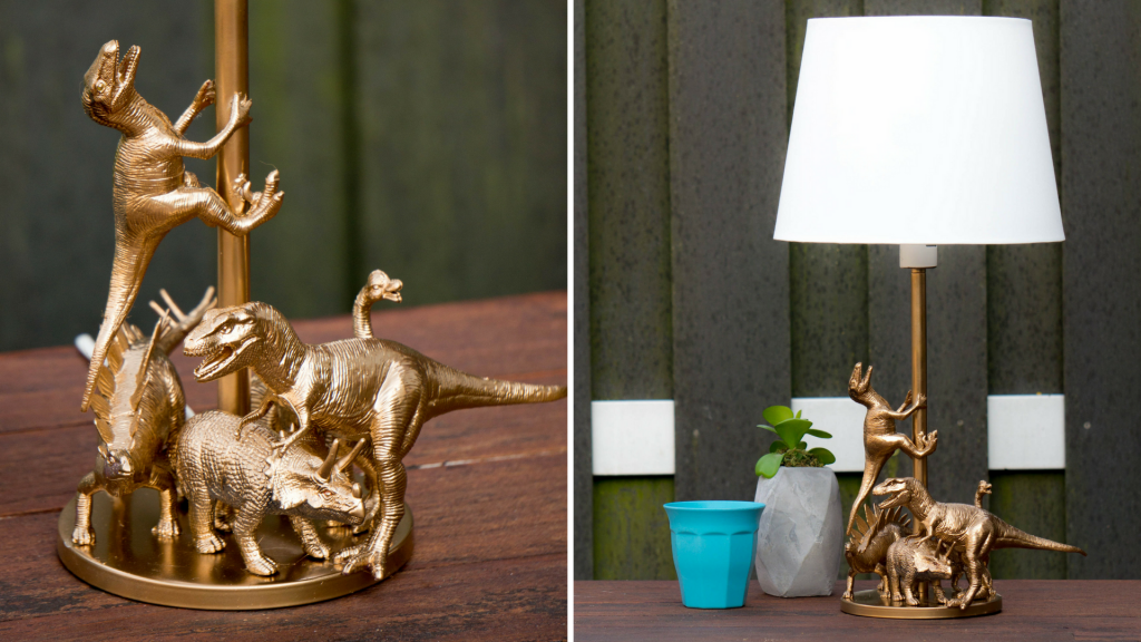 DIY Dinosaurus Lamp _ Babies Kitchen