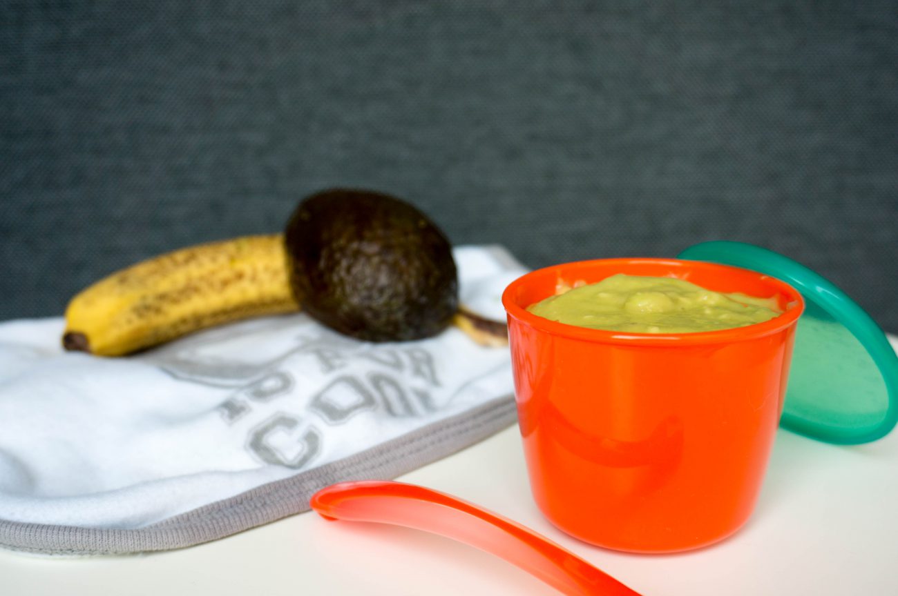 Avocado bananen mousse