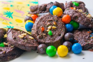 Chocolade M&M Koekjes Traktatie (Babies KItchen)