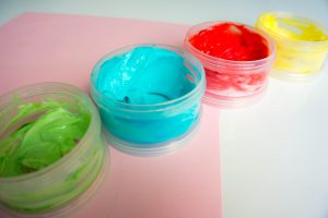 diy eetbare vingerverf