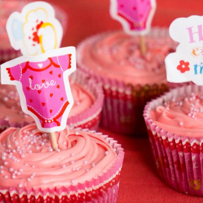 It's a Baby Girl Cupcakes - Kidshoekje.nl