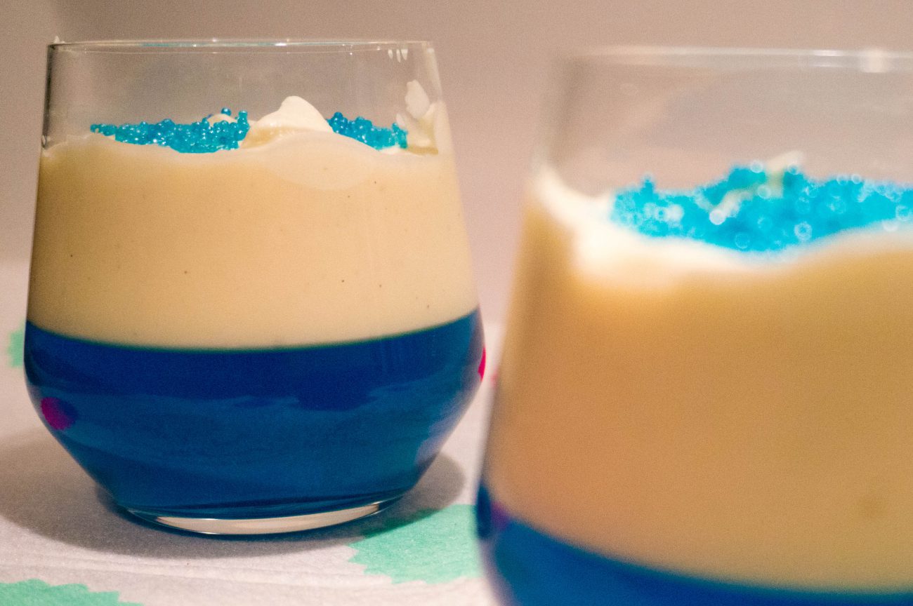 Baby Blauwe Trifle