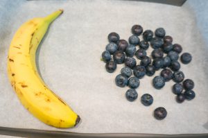 Geroosterde Banaan en Blauwe Bes