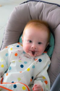 Babies Kitchen Geroosterde Banaan en Blauwe Bes
