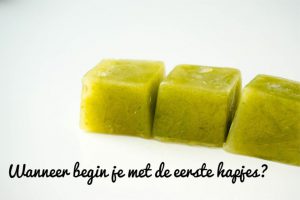 Wanner begin je met de eerste hapjes?