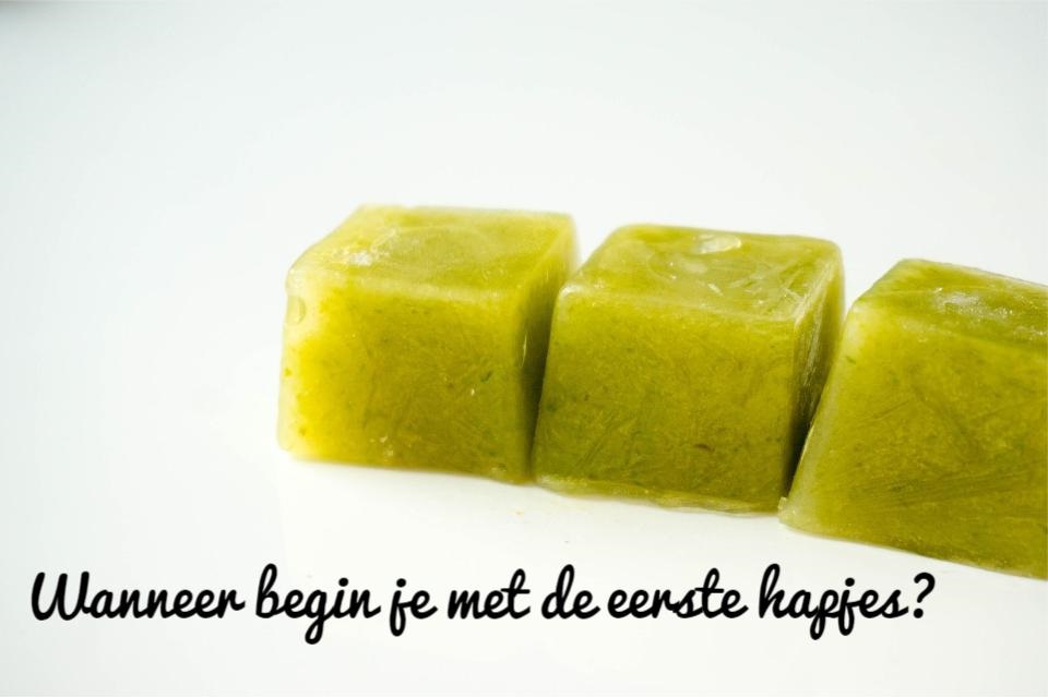 Wanner begin je met de eerste hapjes?