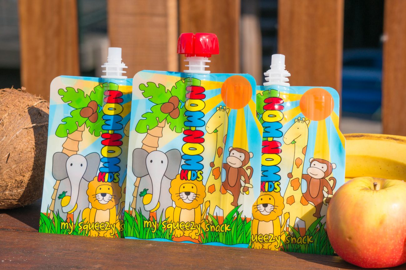 nom nom kids knijpzakjes