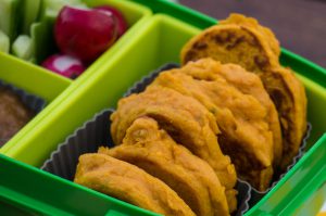 Zoete aardappel en kikkererwten burgers