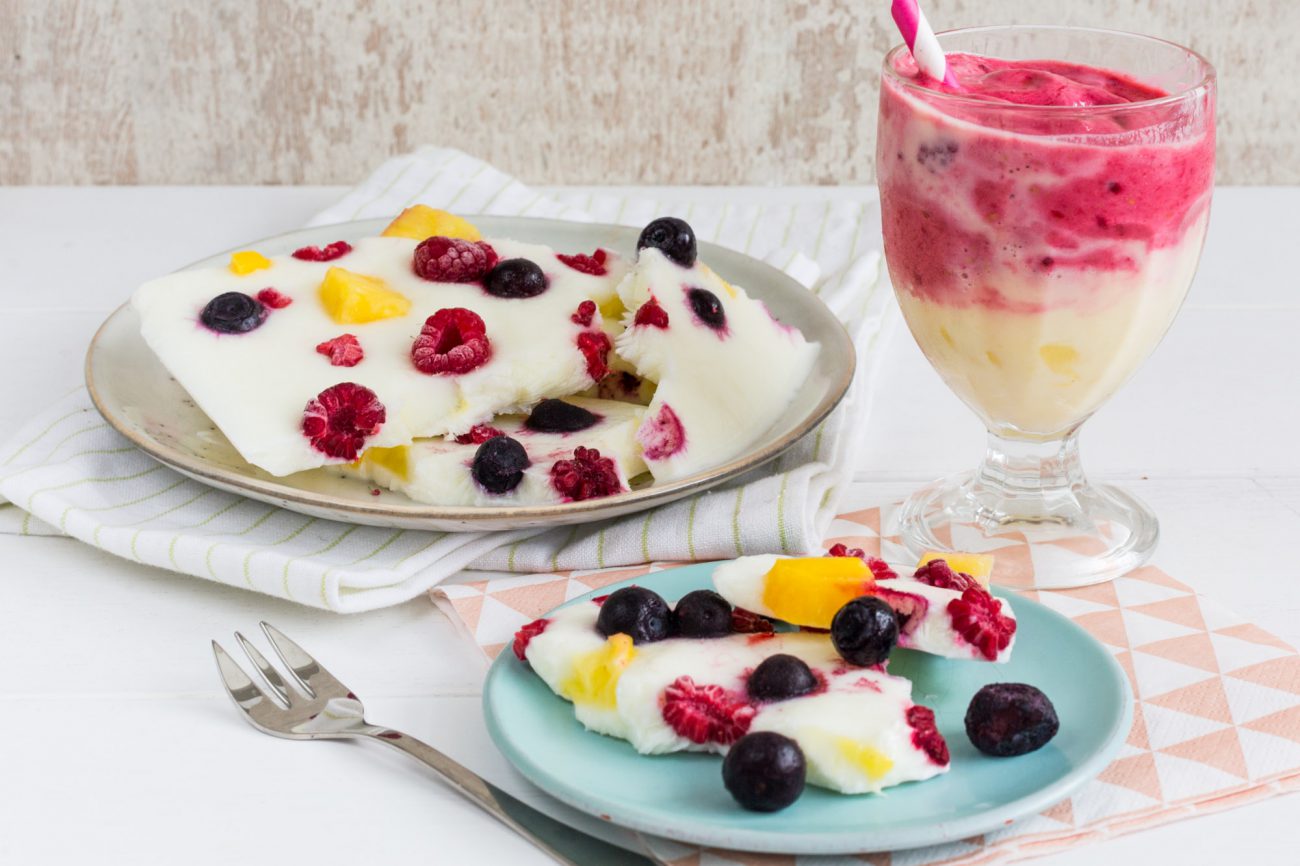 Fruitige Yoghurtijs Scherven