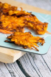 Zoete aardappel rösti