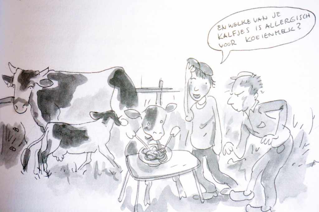 cartoon uit de allergie survivalgids