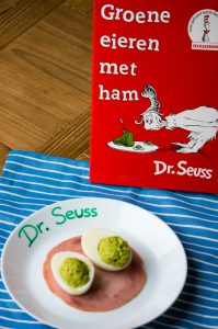 groene eieren met ham