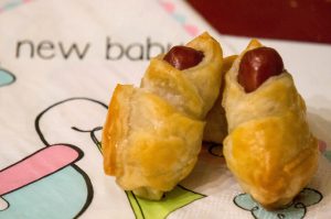 baby worstenbroodjes