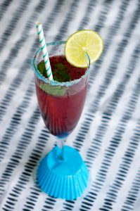 Blue Mojito Mocktail