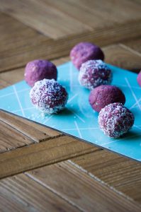 Frambozen havermout bites