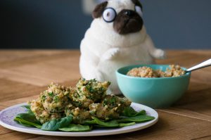 quinoa spinazie omletbites