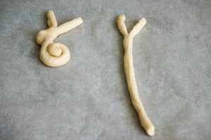 paashaas croissants - stap 2