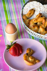 paashaas croissants - paasontbijt