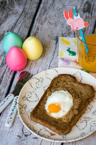 Ei in toast recept by BabiesKitchen.com