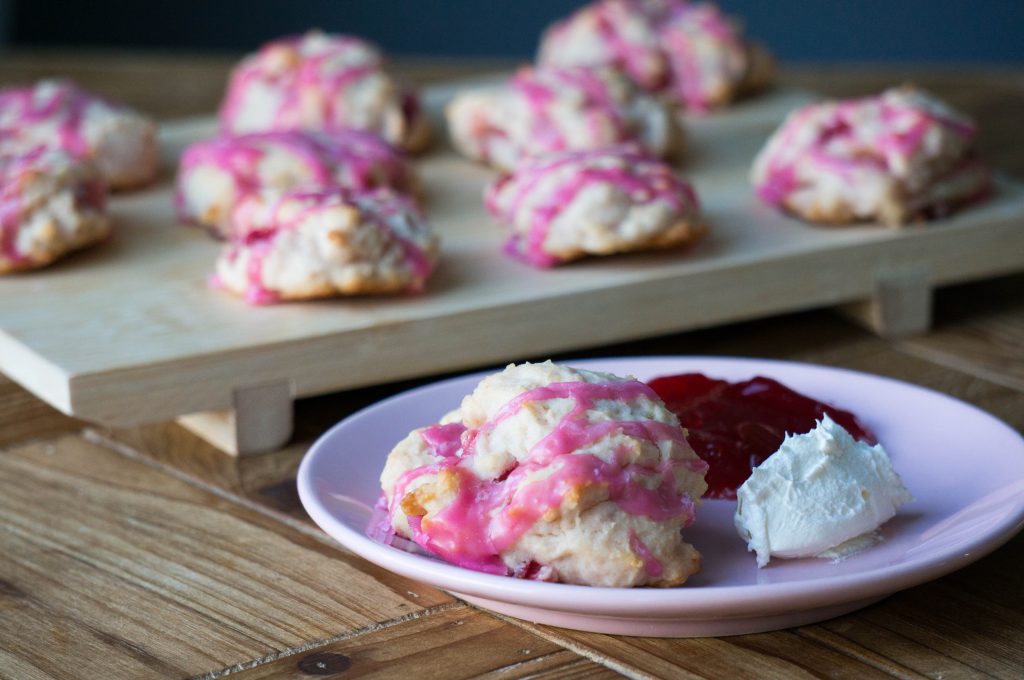recept - aardbeien scones