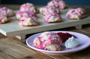 recept - aardbeien scones