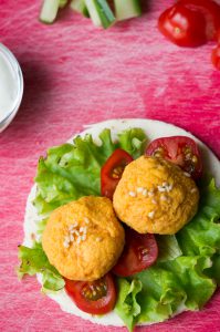 Zoete aardappel falafel recept (Babies Kitchen)