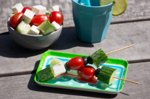 Griekse salade stokje (Babies Kitchen)