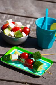 Griekse salade stokje (Babies Kitchen)