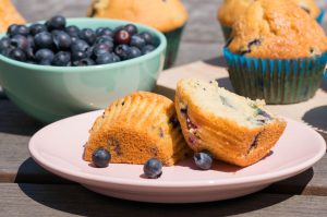 blueberry muffin recept