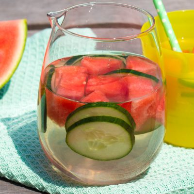 Komkommer Watermeloen Fruitwater