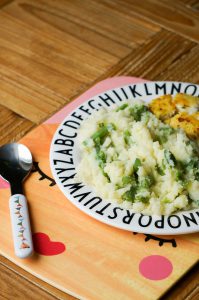 sperziebonen stamppot babyvoeding (babies kitchen)