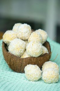 Tropische ontbijt snoepjes