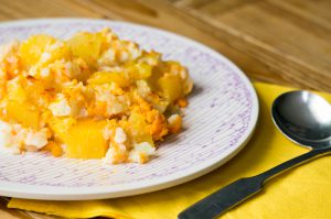 babyproof bloemkool mango curry (babieskitchen)