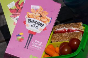 Bazqet Chrunchies - Back to School Snack in Lunchtrommel
