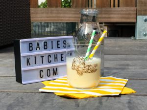 Bananenmelk recept (BabiesKitchen.com)