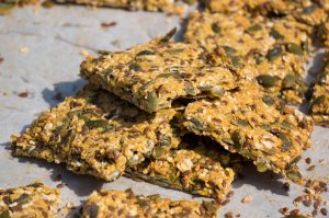 pompoen crackers recept