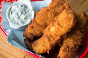 homemade vissticks (babies kitchen)