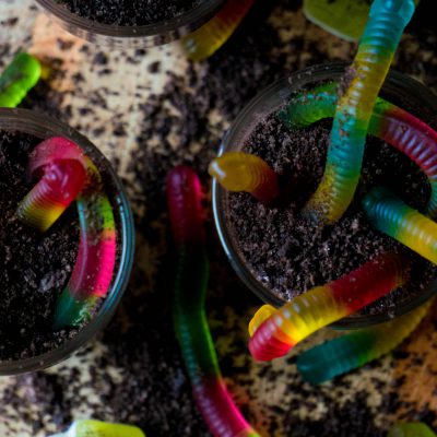 Aardwormen toetje (Babies Kitchen)