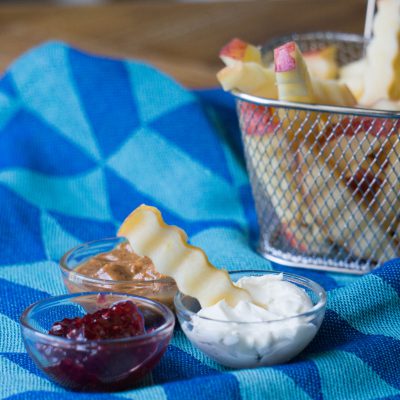 Appelfrietjes met saus (Babies Kitchen)