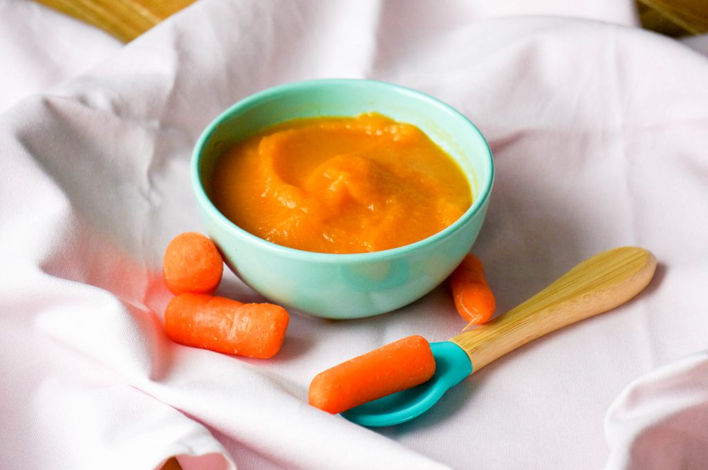 babyvoeding Wortel-Appelmoes recept (Babies Kitchen)