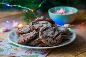 Kerst Peppermint Chocolate Chip Brookies (Babies Kitchen)