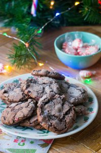 Kerstkoekjes Peppermint Chocolate Chip Brookies (Babies Kitchen)