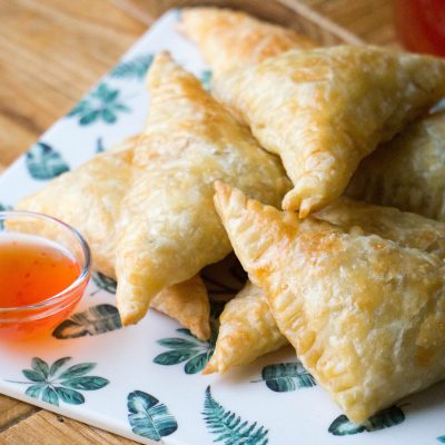 kip perzik pastei (Babies Kitchen)