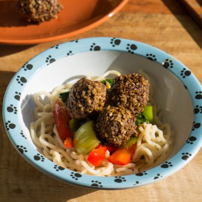 Sesam gehaktballetjes (Babies Kitchen)