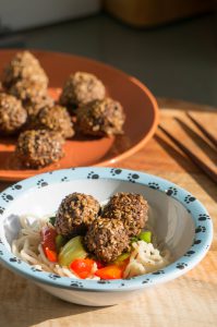 Sesam gehaktballetjes recept(Babies Kitchen)