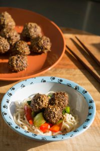 Sesam gehaktballetjes kinderrecept(Babies Kitchen)