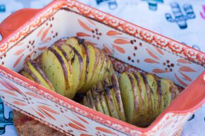 hasselback aardappelen (Babies Kitchen)
