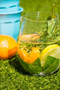 Baby Drinken: Tijm, Munt, Limoen en Mandarijnen Fruitwater (Babies Kitchen)