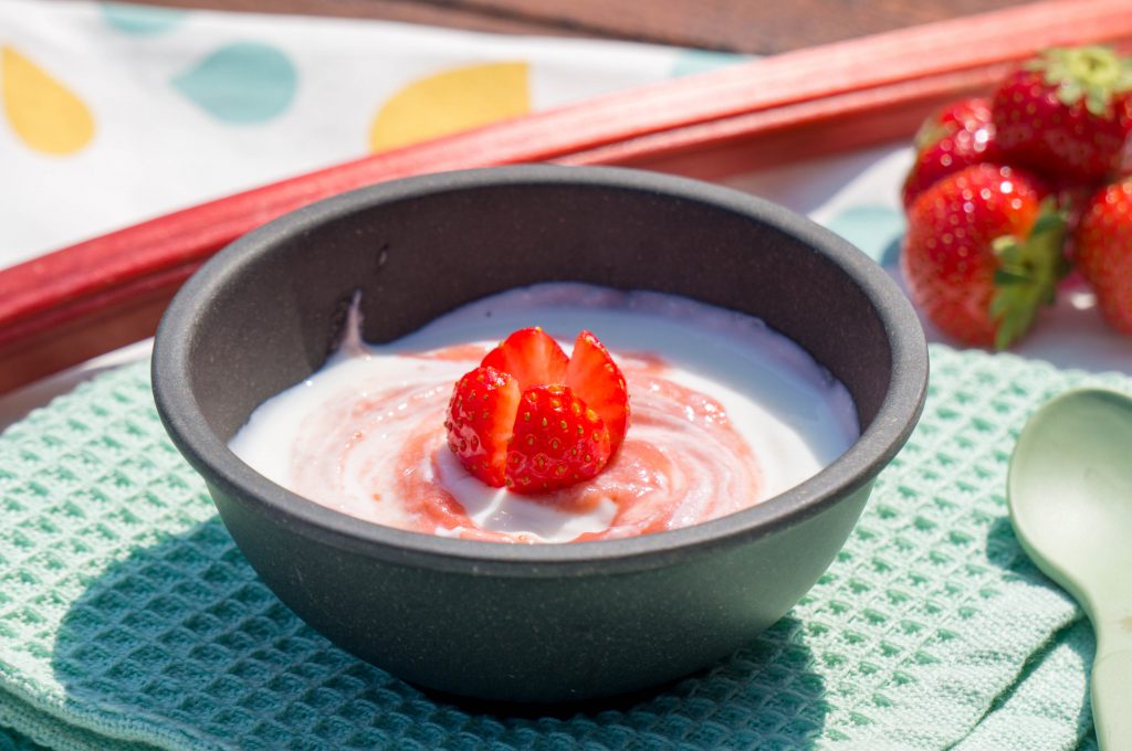 yoghurt met rabarber compot | Babies Kitchen