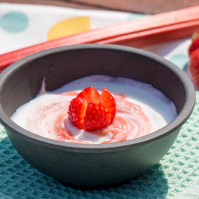 yoghurt met rabarber compot | Babies Kitchen